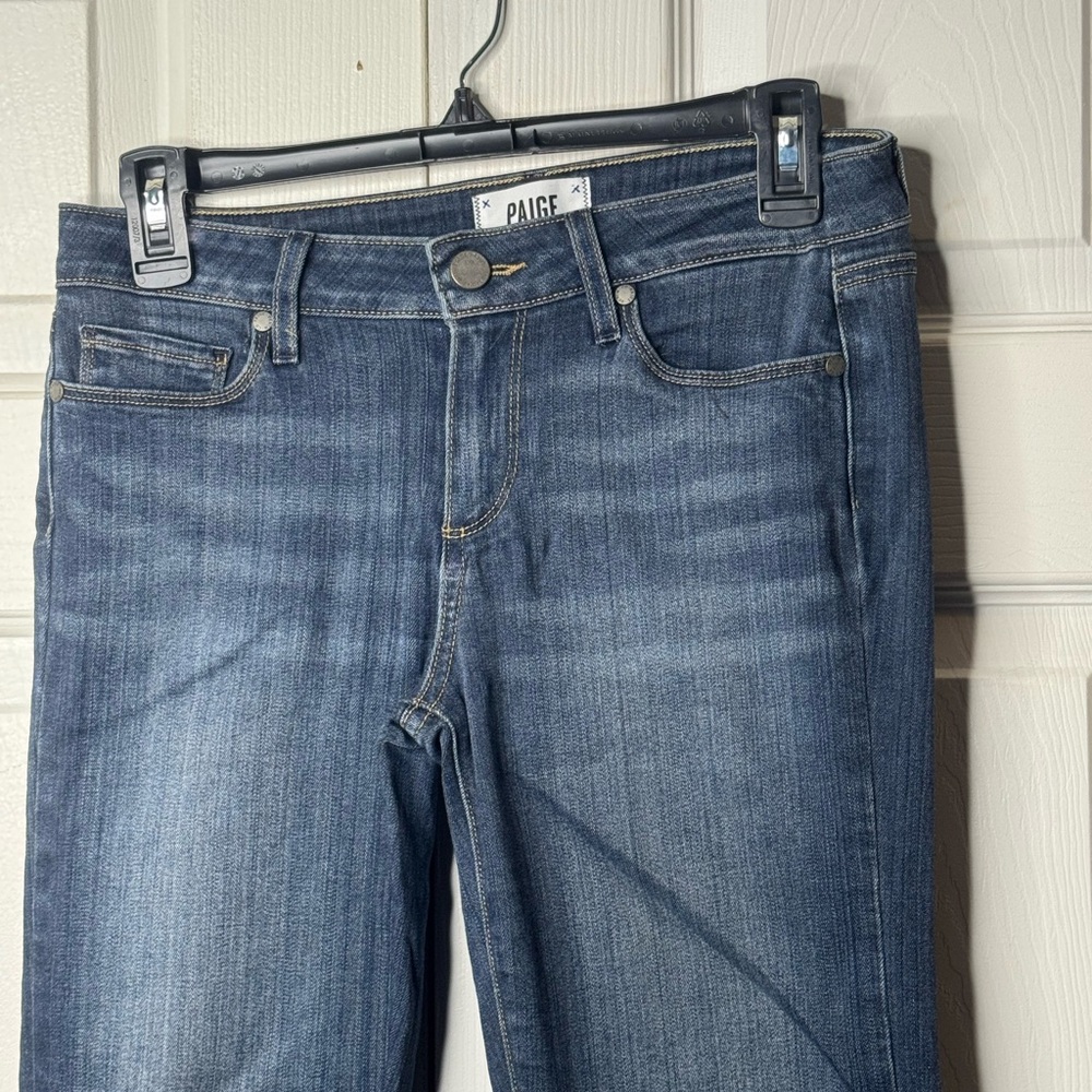 PAIGE Dark Indigo Women's Skinny Jeans - Picture 3 of 11